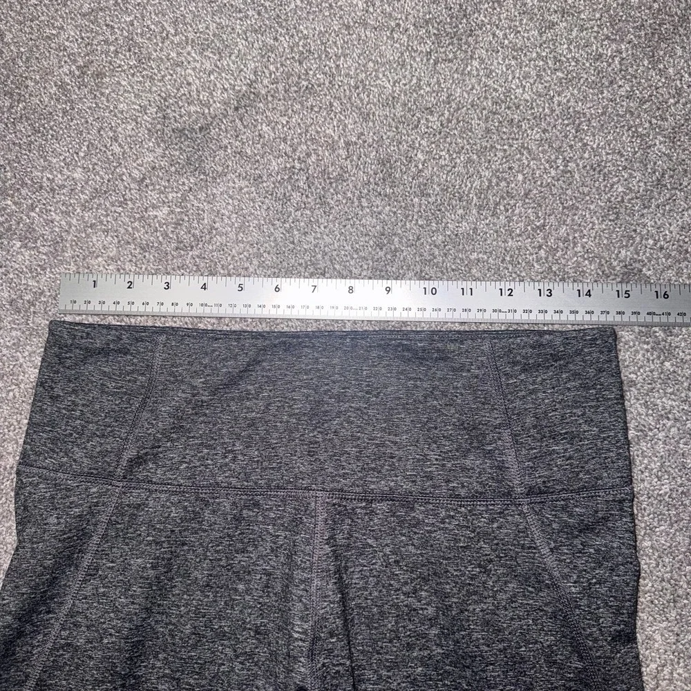 Old Navy Active High Waist Leggings - Charcoal Grey, Heather Grey & Peach - M
